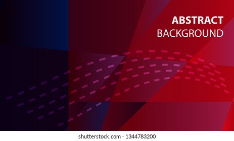 modern geometric abstract background - Vector