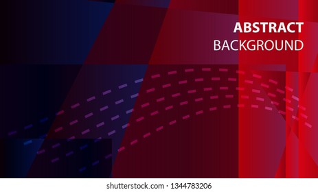 modern geometric abstract background - Vector