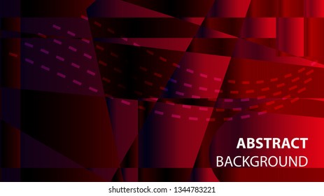 modern geometric abstract background - Vector