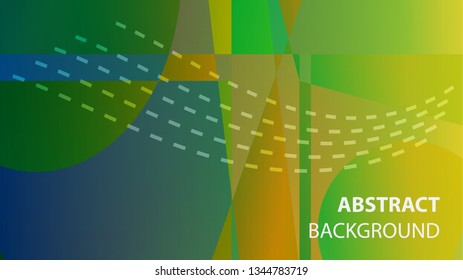 modern geometric abstract background - Vector