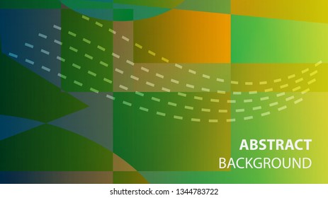 modern geometric abstract background - Vector