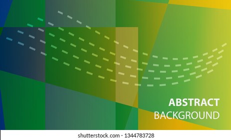 modern geometric abstract background - Vector