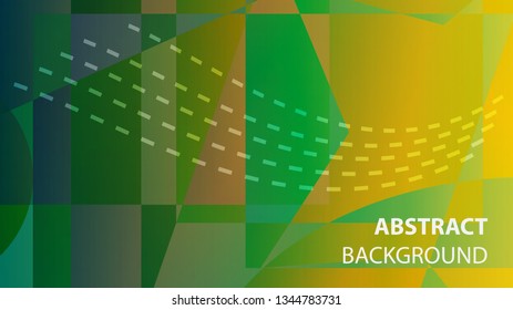 modern geometric abstract background - Vector