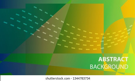 modern geometric abstract background - Vector