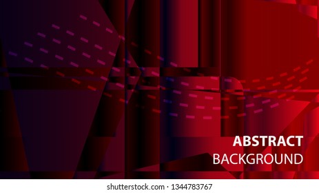 modern geometric abstract background - Vector