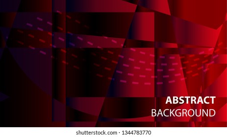 modern geometric abstract background - Vector