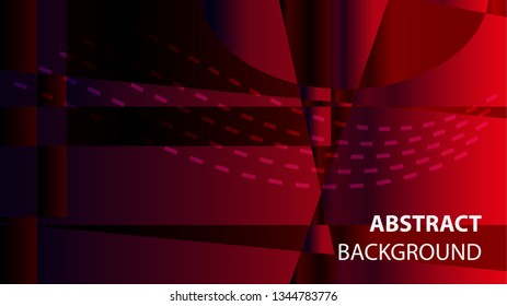 modern geometric abstract background - Vector