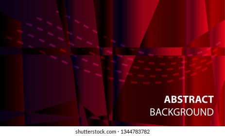 modern geometric abstract background - Vector