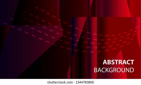 modern geometric abstract background - Vector
