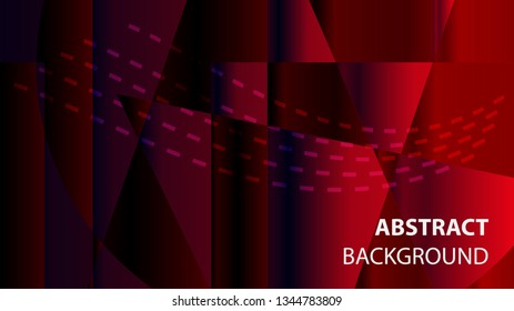 modern geometric abstract background - Vector