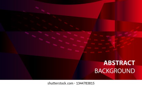 modern geometric abstract background - Vector