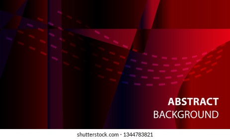 modern geometric abstract background - Vector