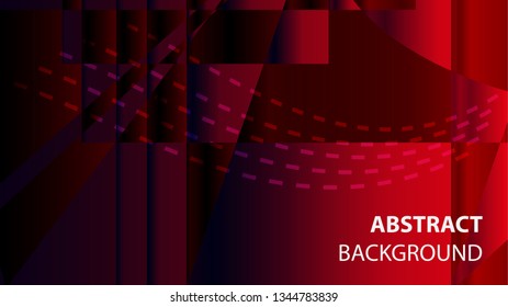 modern geometric abstract background - Vector