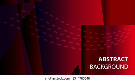 modern geometric abstract background - Vector
