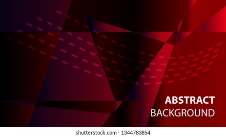 modern geometric abstract background - Vector