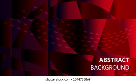 modern geometric abstract background - Vector