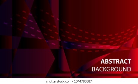 modern geometric abstract background - Vector