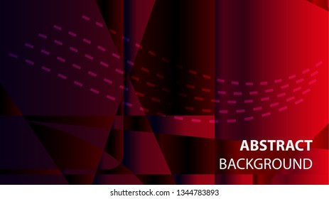 modern geometric abstract background - Vector