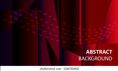 modern geometric abstract background - Vector
