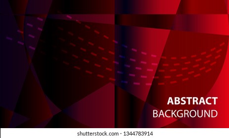 modern geometric abstract background - Vector