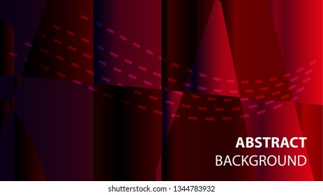 modern geometric abstract background - Vector