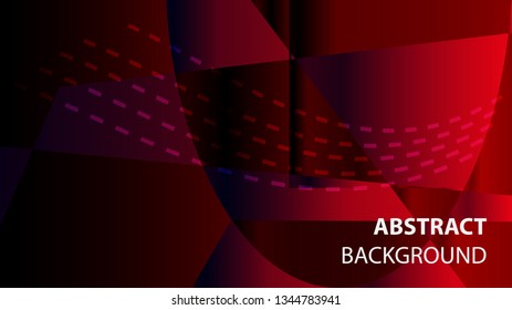 modern geometric abstract background - Vector