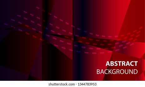 modern geometric abstract background - Vector