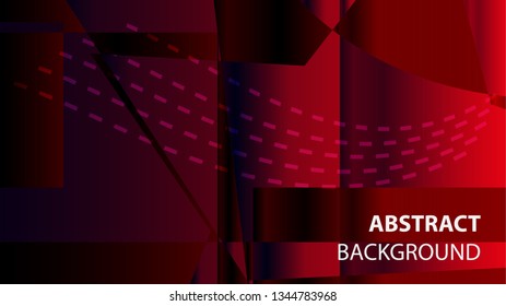 modern geometric abstract background - Vector