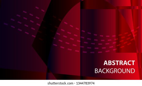 modern geometric abstract background - Vector