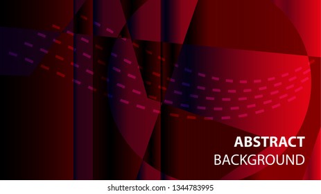 modern geometric abstract background - Vector