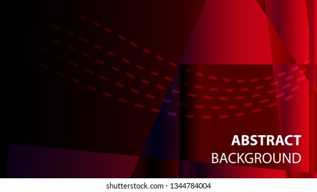 modern geometric abstract background - Vector