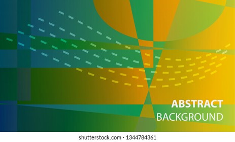 modern geometric abstract background - Vector
