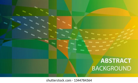 modern geometric abstract background - Vector
