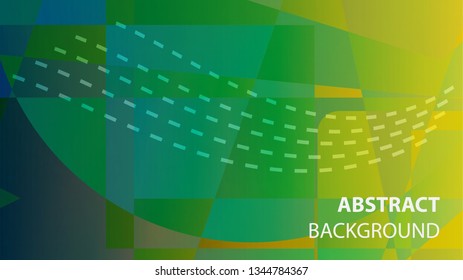 modern geometric abstract background - Vector