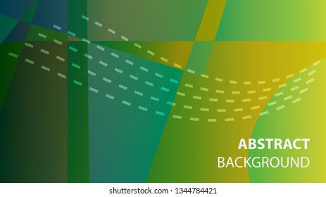 modern geometric abstract background - Vector