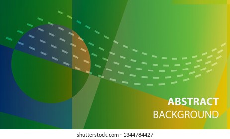 modern geometric abstract background - Vector