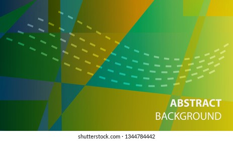 modern geometric abstract background - Vector