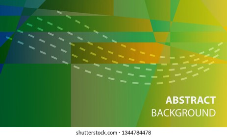 modern geometric abstract background - Vector