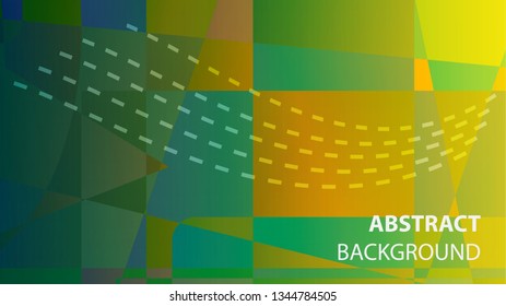 modern geometric abstract background - Vector