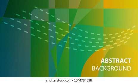 modern geometric abstract background - Vector