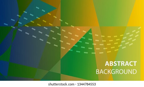 modern geometric abstract background - Vector