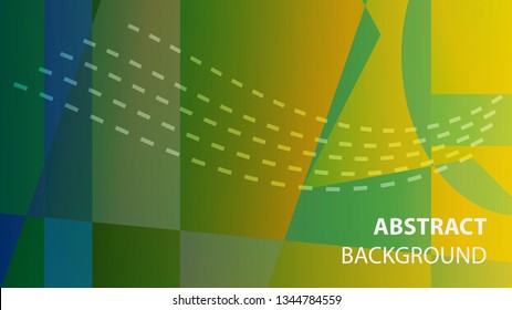 modern geometric abstract background - Vector