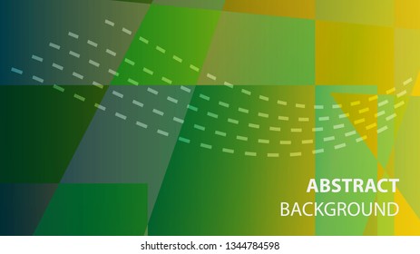 modern geometric abstract background - Vector