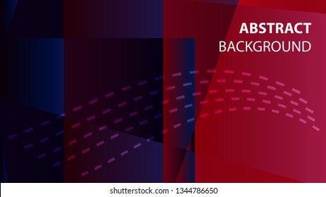 modern geometric abstract background - Vector