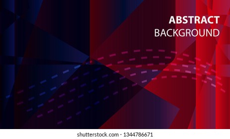 modern geometric abstract background - Vector