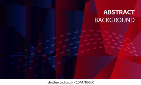 modern geometric abstract background - Vector
