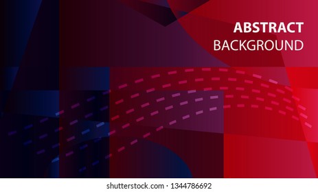 modern geometric abstract background - Vector