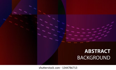 modern geometric abstract background - Vector