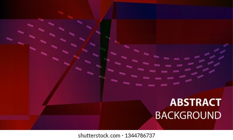 modern geometric abstract background - Vector