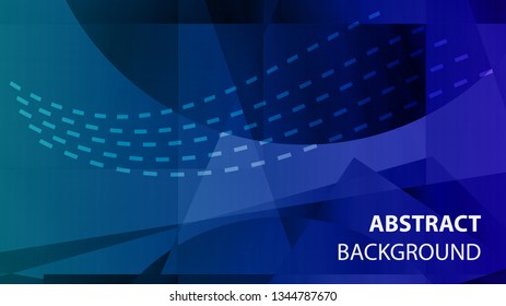 modern geometric abstract background - Vector
